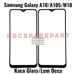 Original Kaca LCD Glass Plus lem occa Samsung Galaxy A10 A105 M10 M105  - Mirip Touchscreen