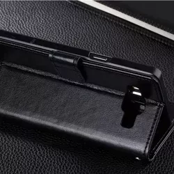 SAMSUNG GALAXY NOTE 2 N7100 LEATHER FLIP COVER WALLET CASE CASING