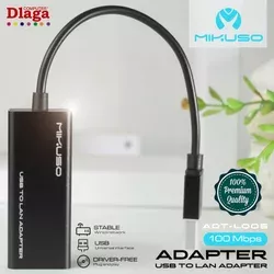 USB LAN CARD ADAPTER Mikuso ADT-L005 Pro / USB Ethernet Adapter