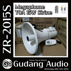 Megaphone TOA ZR-2015 S ( ada sirine )