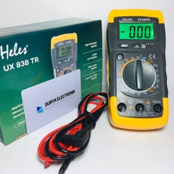 AVOMETER MULTITESTER DIGITAL HELES UX-838TR HELES UX 838 TR ORIGINAL