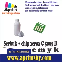 serbuk refill & chip toner fuji xerox docuprint printer fotocopy c5005 d - 5005 printer color laserjet
