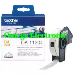 Brother Label Tape DK-11204 - DK Die Cut Label DK 11204 Multi Purpose