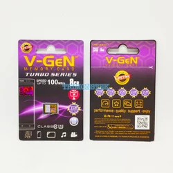 Micro SD V-gen 8GB 16GB 32GB Turbo Series MicroSD HC Class 10 Resmi