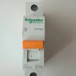 MCB schneider 6A 10A 16A MCB merlin gerin C6 C10 C16