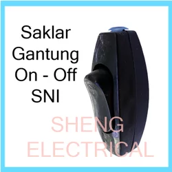 Saklar Kabel Gantung On-Off Model Gantung