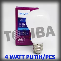 lampu led philips 4watt 4w 4 w 4 watt lampu philips led putih sni