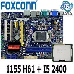 Motherboard Intel LGA 1155 H61 FOXCONN Plus Processor core i5 2400