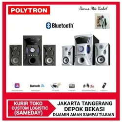 Polytron Multimedia Audio PMA-9505 Bluetooth Speaker Subwoofer Aktif