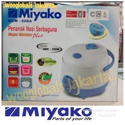 MAGIC COMB MIYAKO 606A 0.6L LITER PENANAK NASI RICE COOKER SERBAGUNA ORIGINAL SNI BERGARANSI RESMI