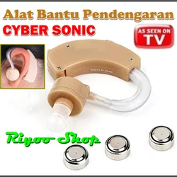 Alat Bantu Dengar Pendengaran Digital Pengeras Suara di Telinga For a Better Hear Hearing Aid Cyber Sonic Untuk Yang Lebih Baik As Seen On TV