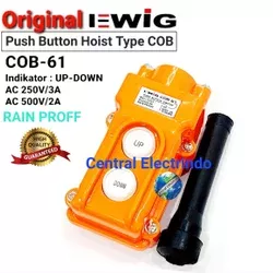 Hoist Push Button EWIG COB-61 2 Tombol.