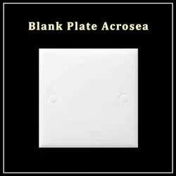 Plat Penutup - Blank Frame - Cover Tutup Saklar 1 Gang PANASONIC ACROSEA WABJ8010N