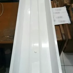 Kap Lampu TKI atau Kap TL TKI Uk. 2x36 Watt atau 2x36W merk Lokal Komplit