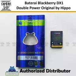 Baterai Hippo Double Power Original Blackberry D-X1 DX1 Bold 9500 9520 9530 9550 Storm Javeline Javelin Ori BB Battery Batrai Batre