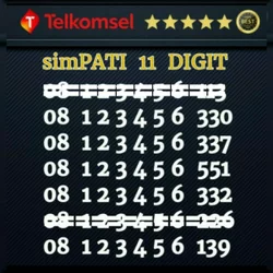 NOMOR CANTIK SIMPATI 11 DIGIT 4G LTE KARTU PERDANA SIMPATI 11 DIGIT NOMOR LANGKA