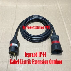 EXTENSION COLOKAN KABEL LISTRIK OUT DOOR STEKER KONTRA KARET LEGRAND