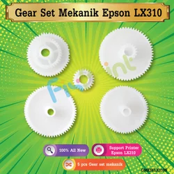 Gear Set Mekanik Samping Epson LX310 LX-310 New