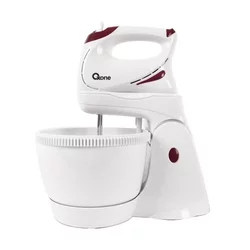 Oxone Hand Mixer (with Bowl & Stand) Merah OX-833-R