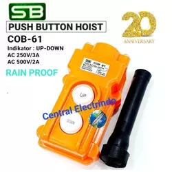 Hoist Push Button SB COB-61 2 Tombol.