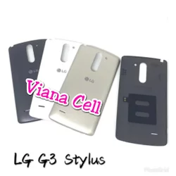 BACK DOOR BACKDOOR CASING COVER TUTUP BELAKANG BATERAI LG G3 STYLUS D690 ORIGINAL