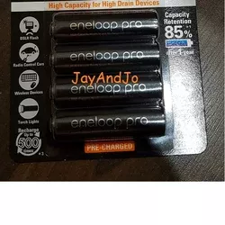 Panasonic Eneloop Pro AA 2550mah 4pcs - Baterai - Rechargeable Battery