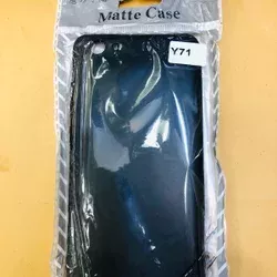 Slim Matte Vivo Y71 Black Matte Vivo Silikon hitam Softcase jelly black Blackmatte Slimmatte Y71