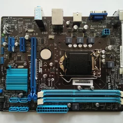 Mobo Mainboard Motherboard ASUS H61M-E LGA1155 B75 H61 not ASRock Biostar ECS Gigabyte MSI Support Processor Intel Sandy Ivy Baru Garansi 1 Tahun