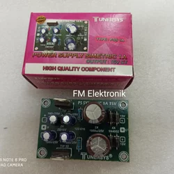 Kit Power Supply Simetris 1A 15V CT - Kit Power Supply Simetric 15V CT 1A