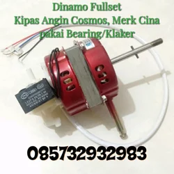 Dinamo Kipas Cosmos pakai Bearing - Laher & Motor Dinamo Kipas Angin Umum