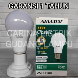 lampu led amasco 16w classic garansi amasco led 16w mirip lampu led hannochs 16w