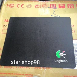 mouse pad black logitech