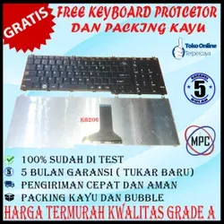 Keyboard Toshiba C660 C665 C650 C655 C660 C655D L650 L655 L670 L755 Bonus Keyboard Protector