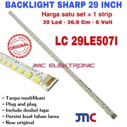 BACKLIGHT TV LED SHARP 29 INC LC 29LE507 29LE507I 29LE5071 29LE LAMPU BL SMD STRIP LC-29LE5071 LC29LE507 LC29LE507I LC29LE5071