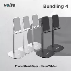 BUNDLING  4 Volte Table Phone Holder Stand - 5 Pieces