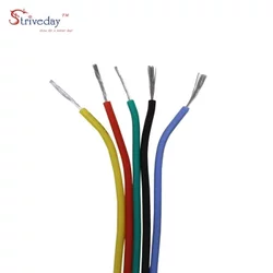 Kabel AWG 26 awg26 Serabut Tembaga Putih Eceran 1Meter Jumper Cable