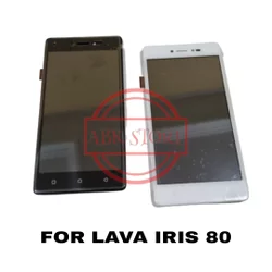 LCD TOUCHSCREEN FULLSET LAVA IRIS 80 ORIGINAL NEW