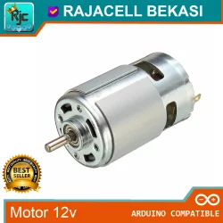 Motor DC 12 V 24 V 6500 RPM High Speed High Torque untuk Bor CNC Millin