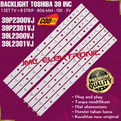 BACKLIGHT TV TOSHIBA 39P2300 39P2301 39P2300VJ 39P2301VJ TV LED BL LAMPU 39 INC INCH 12K 3V 39P 2300 VJ TOAHIBA 39INC 39 INCH 12 KANCING 3 VOLT