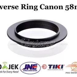 Reverse Ring Adapter Canon 58mm