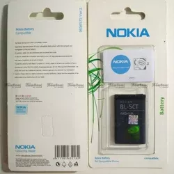 Baterai Nokia 5220 XpressMusic C5 C5-00 C5-00.2 C5-01 C6-01 BL-5CT BL5CT Original OEM Batre Battery