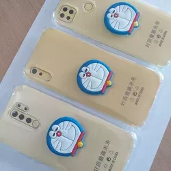 Case Xiaomi Redmi 9A Redmi9A Karakter Gambar 3D Doraemon and Friends 3D Murah Bagus Case Transparan