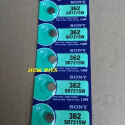 Baterai Jam Tangan Merk SONY Ukuran 362 atau SR721SW atau 721  Lembaran Made in Japan Barang Original