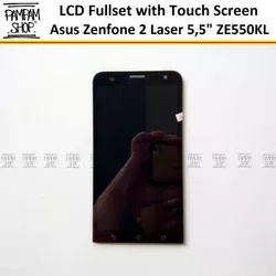 LCD Fullset with Touchscreen Asus Zenfone 2 Laser 5.5 Inch ZE550KL Original OEM Ori Touch Screen