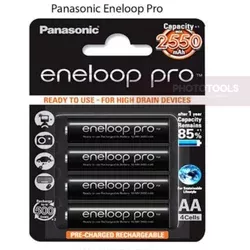 Panasonic Eneloop Pro AA 2550mah 4pcs Rechargeable Battery