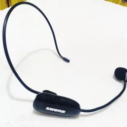 microphone wireless jepit di kepala - mic bando headset call center - tambahan mic speaker meeting