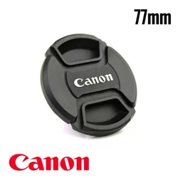 Tutup lensa Canon 77mm lenscap canon 77 mm lens cap tutup depan lensa kamera canon  front lens cap lensa