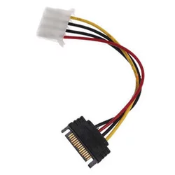 Cable Power Sata 15P To Molex 4P