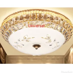 Lampu hias plafon kristal ceiling 9658/30cm ruang utama, teras, keluarga, tidur, tamu