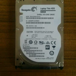 Harddisk Laptop 2.5 Seagate Momentus Thin 500GB SATA HDD Slim Hard Disk 500 GB External Eksternal Hardisk